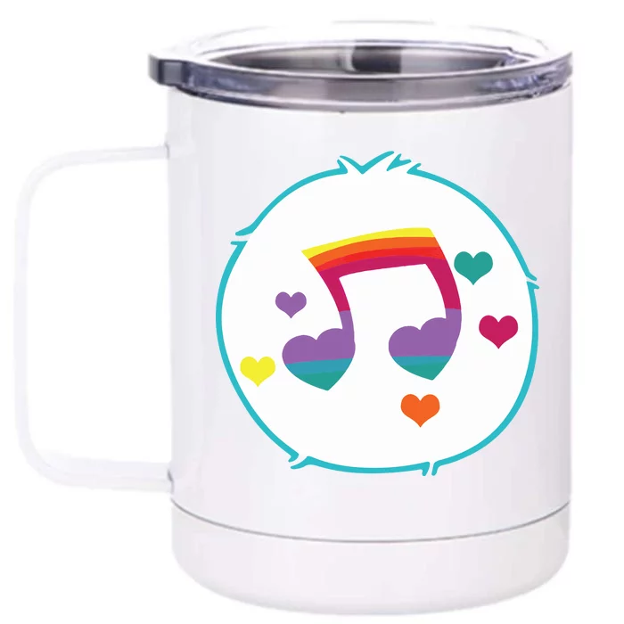 Heart Song Bear Halloween Costume Front & Back 12oz Stainless Steel Tumbler Cup