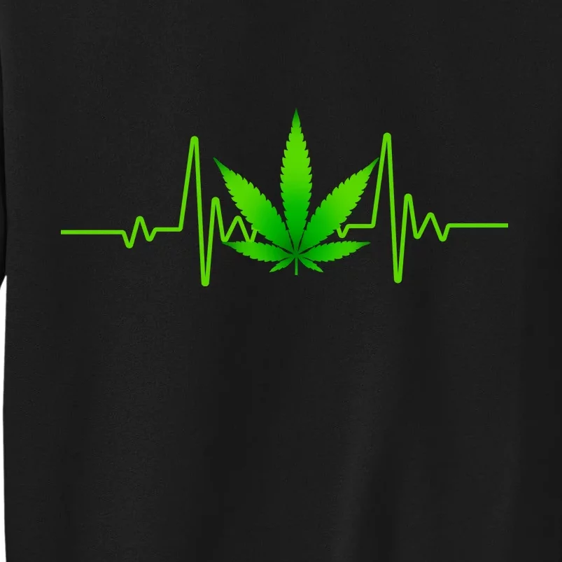 Heartbeat Weed Pulse Sweatshirt