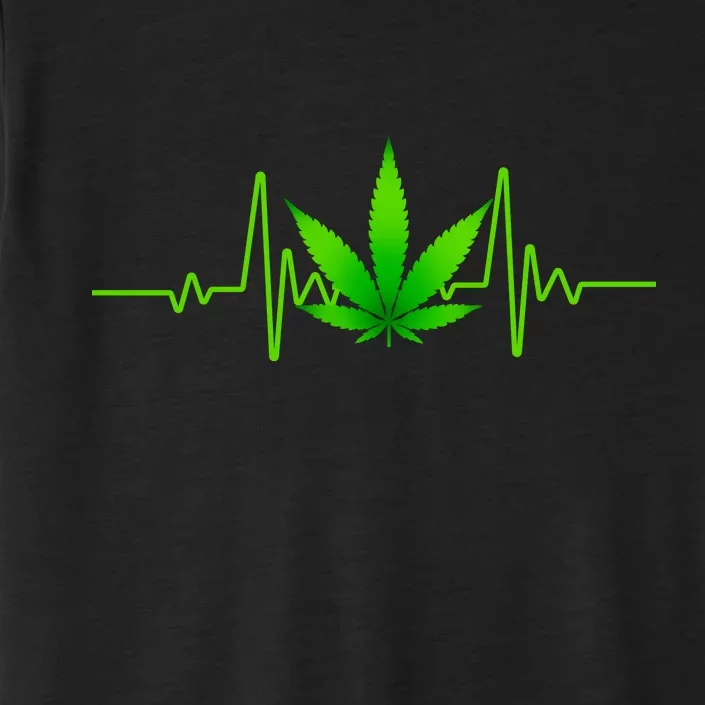 Heartbeat Weed Pulse ChromaSoft Performance T-Shirt