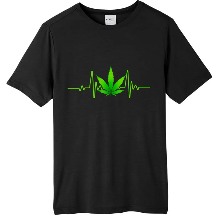 Heartbeat Weed Pulse ChromaSoft Performance T-Shirt