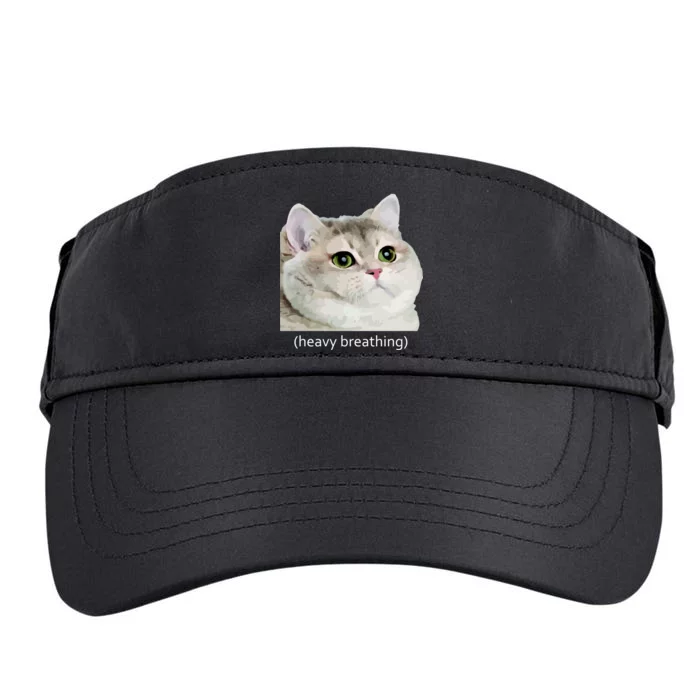 Heavy Breathing Cat Adult Drive Performance Visor