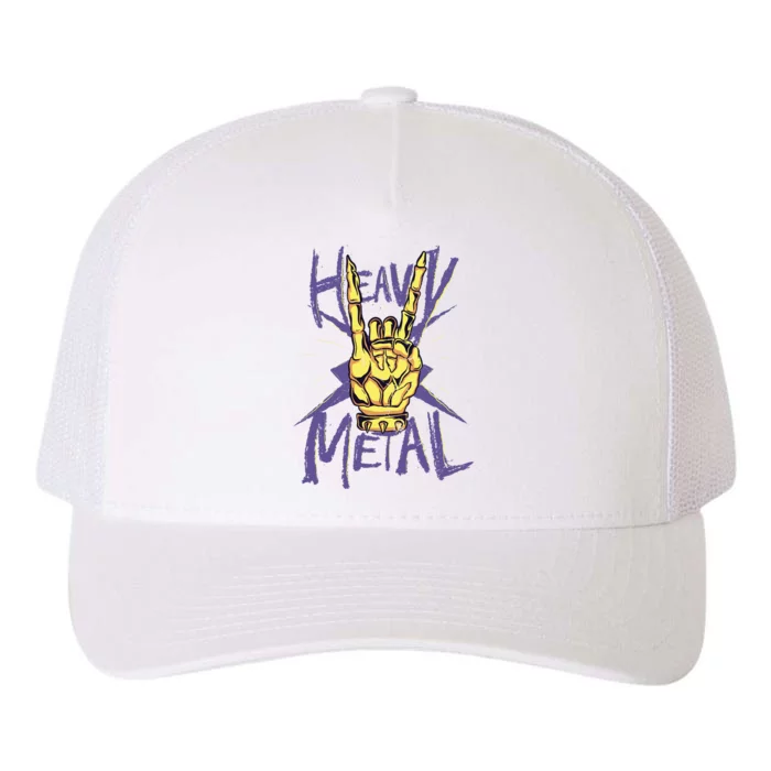 Heavy Metal Yupoong Adult 5-Panel Trucker Hat