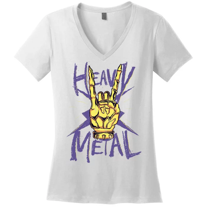 Heavy Metal Women's V-Neck T-Shirt