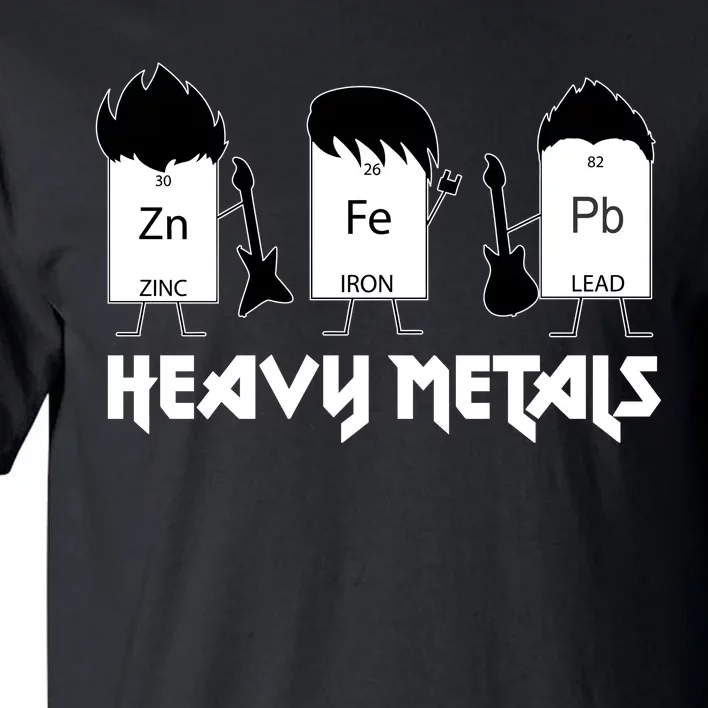 Heavy Metals Periodic Table Of Elements Tall T-Shirt