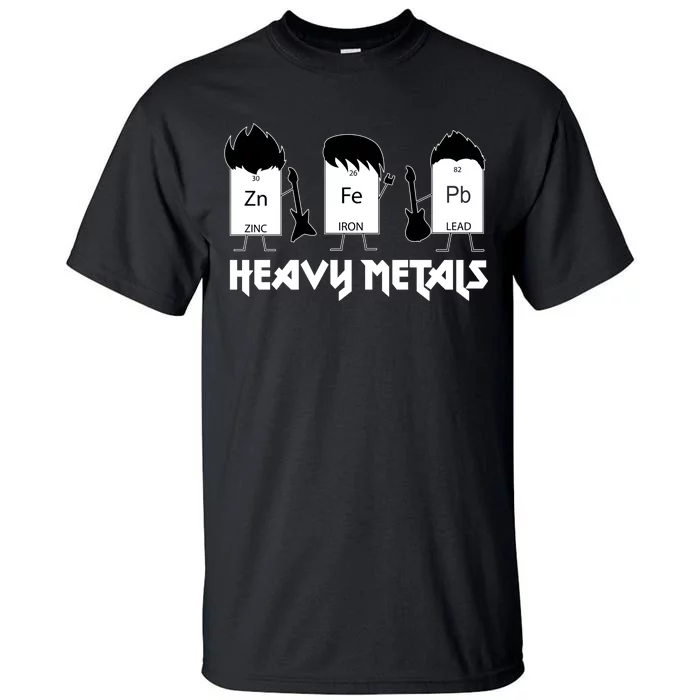 Heavy Metals Periodic Table Of Elements Tall T-Shirt