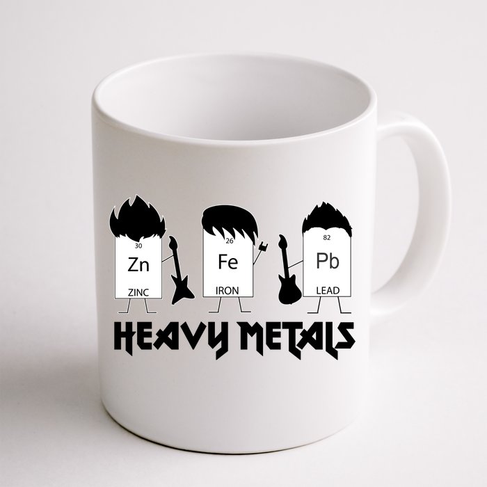 Heavy Metals Periodic Table Of Elements Front & Back Coffee Mug