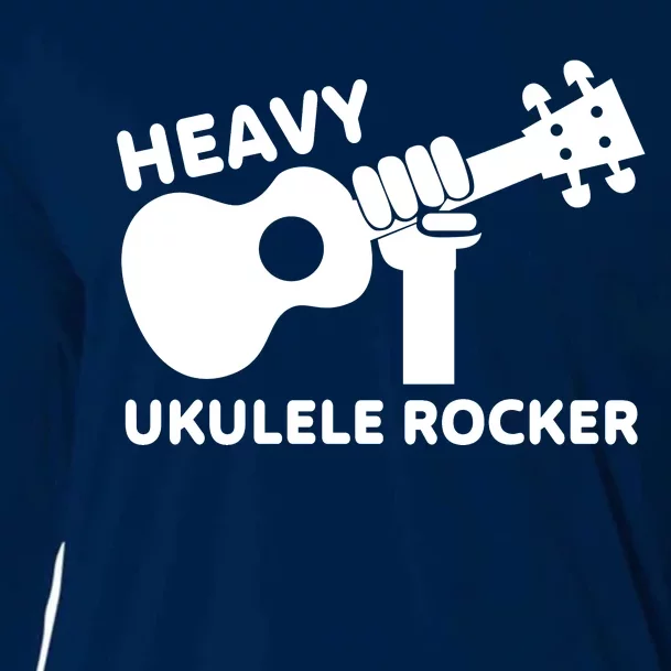 Heavy Ukulele Rocker Musical Instrument Acoustic Guitar Cooling Performance Long Sleeve Crew