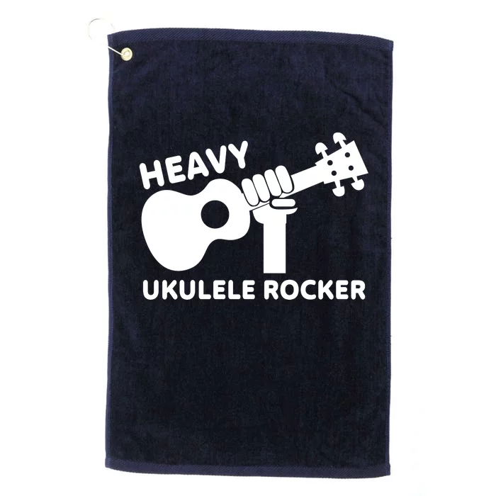 Heavy Ukulele Rocker Musical Instrument Acoustic Guitar Platinum Collection Golf Towel