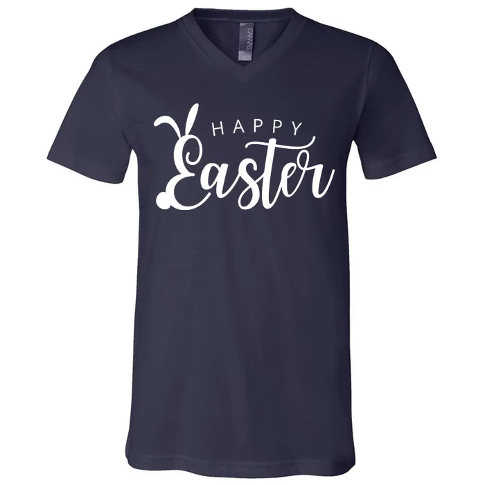 Happy Easter Bunny Holiday V-Neck T-Shirt