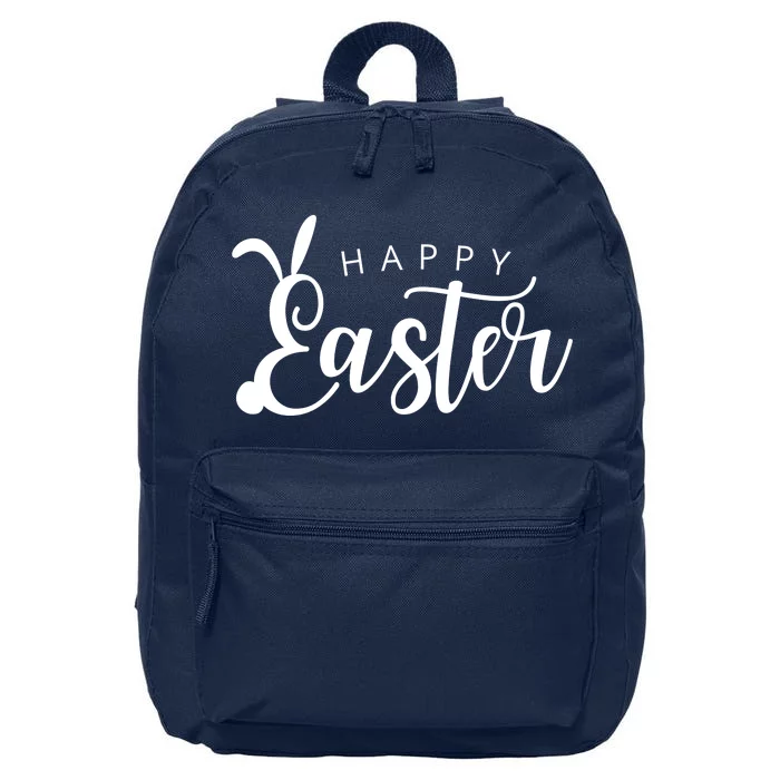 Happy Easter Bunny Holiday 16 in Basic Backpack