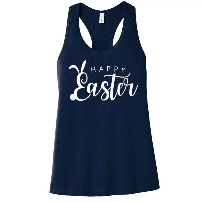 Happy Easter Bunny Holiday Women's Racerback Tank