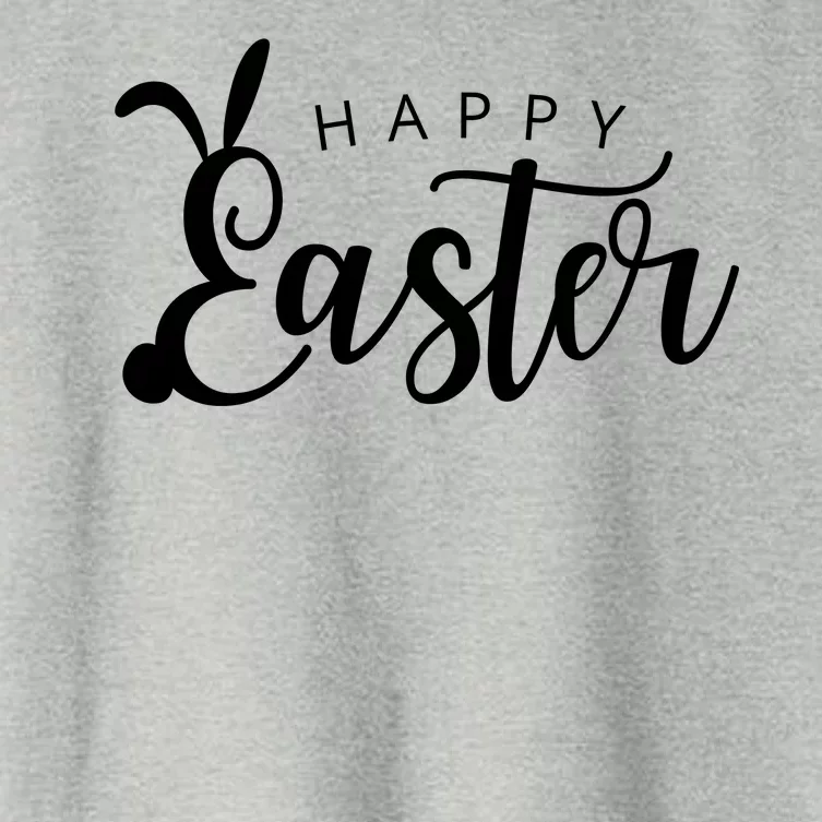 Happy Easter Bunny Holiday Women's Crop Top Tee