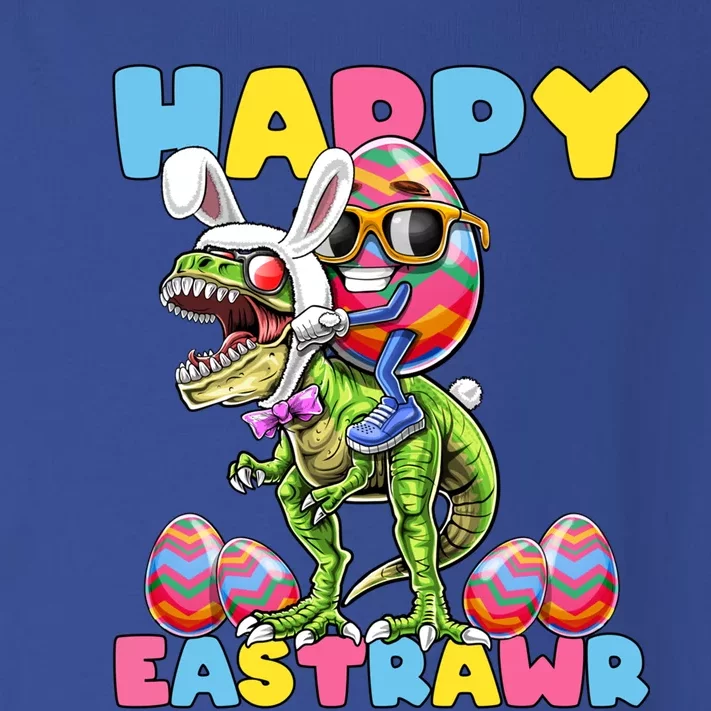 Happy Easter Bunny Dinosaur Egg Rabbit Ears Costume Gift Toddler Long Sleeve Shirt