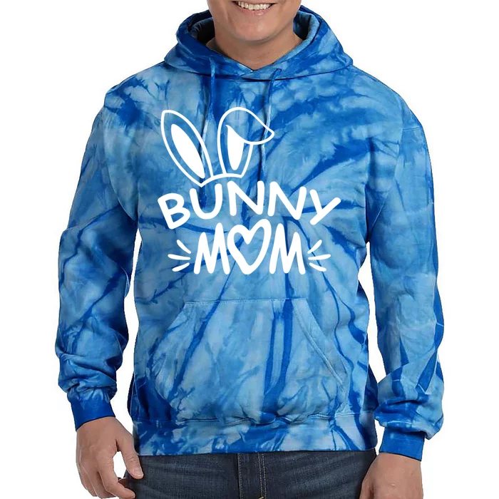 Happy Easter Bunny Mom Mama Rabbit Whisperer Gift Tie Dye Hoodie