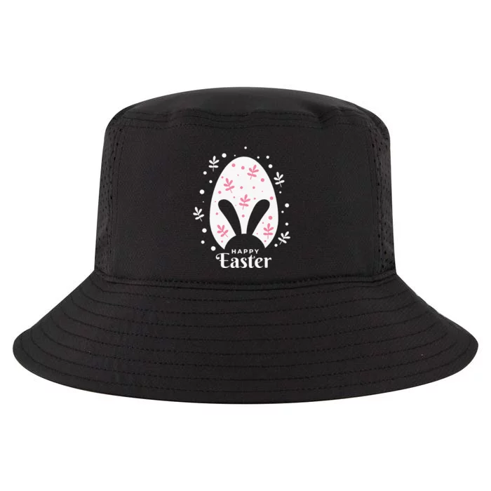 Happy Easter Bunny Rabbit Face Funny Easter Day Cool Comfort Performance Bucket Hat