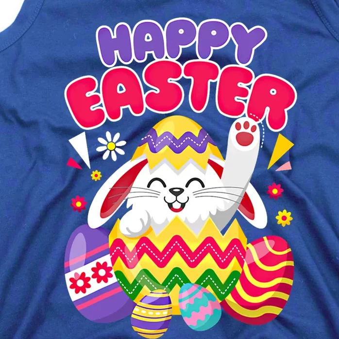 Happy Easter Bunny Easter Eggs Cute Gift Tank Top