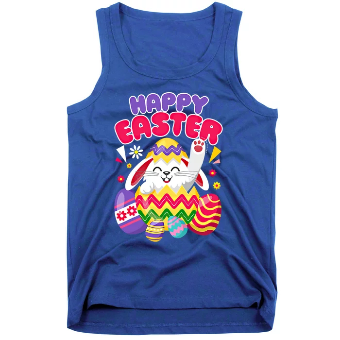 Happy Easter Bunny Easter Eggs Cute Gift Tank Top