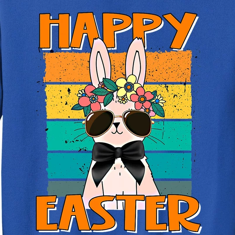 Happy Easter Bunny Retro Rabbit Clothes Easter Day Cute Great Gift Sweatshirt