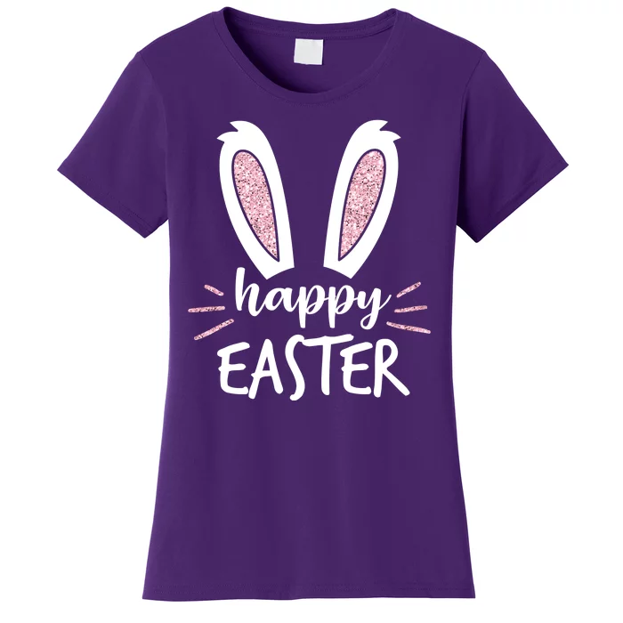 Happy Easter Bunny Ears Women's T-Shirt