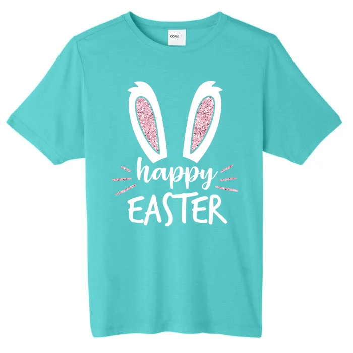 Happy Easter Bunny Ears ChromaSoft Performance T-Shirt