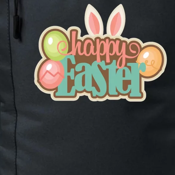 Happy Easter Bunny Ears Holiday Daily Commute Backpack