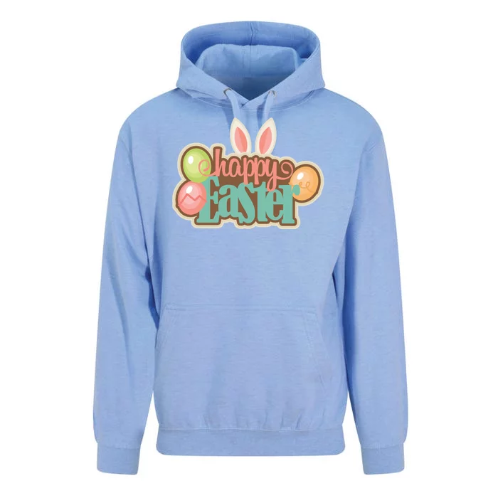 Happy Easter Bunny Ears Holiday Unisex Surf Hoodie