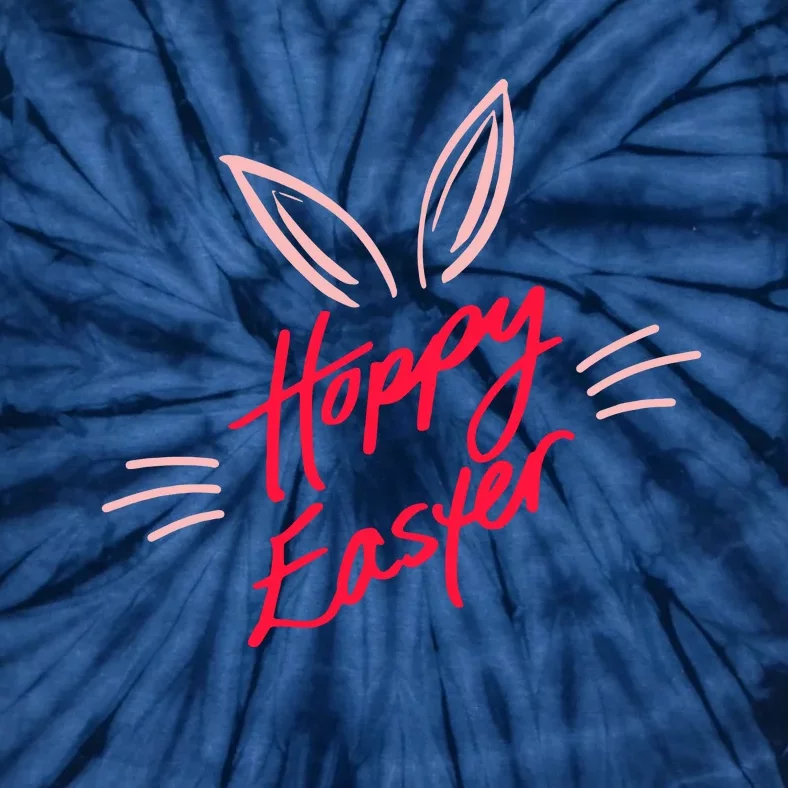 Happy Easter Bunny Ears Tie-Dye T-Shirt