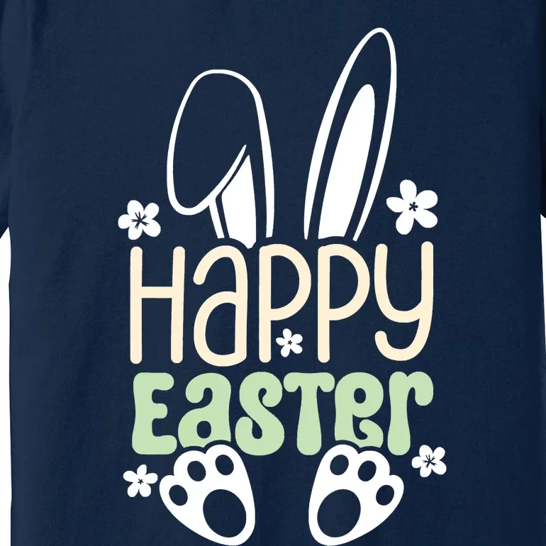 Happy Easter Bunny Cute Easter Design Premium T-Shirt