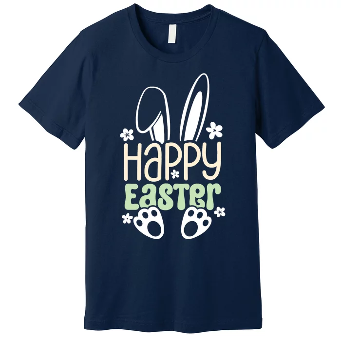 Happy Easter Bunny Cute Easter Design Premium T-Shirt