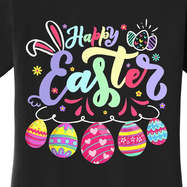 Happy Easter Bunny Spring Easter Egg Hunt Easter Women's T-Shirt