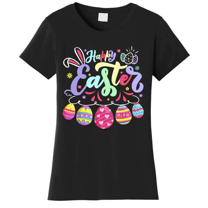 Happy Easter Bunny Spring Easter Egg Hunt Easter Women's T-Shirt