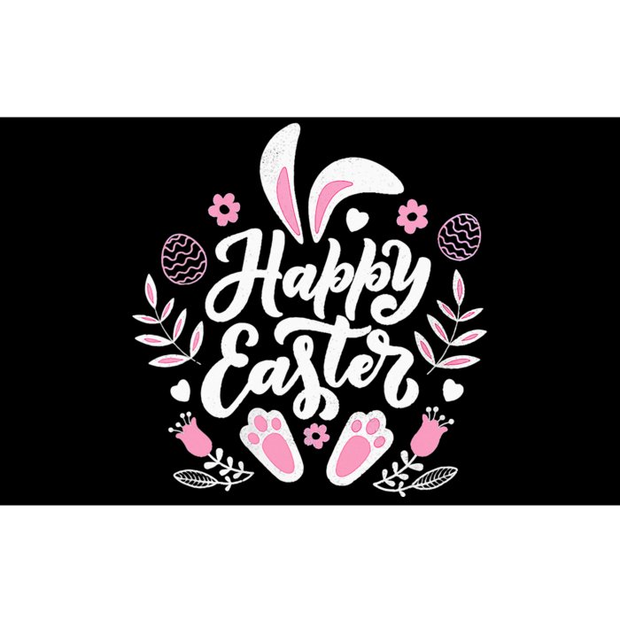 Happy Easter Bunny Egg Hunt Easter Day Rabbit Family Bumper Sticker