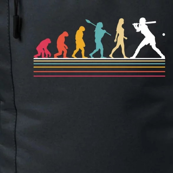 Hu Evolution Baseball Player Funny Sport Baseball Lover Gift Daily Commute Backpack