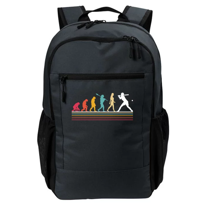 Hu Evolution Baseball Player Funny Sport Baseball Lover Gift Daily Commute Backpack