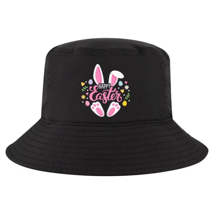 Happy Easter Bunny Easter Egg Hunt Squad Easter  Family Cool Comfort Performance Bucket Hat