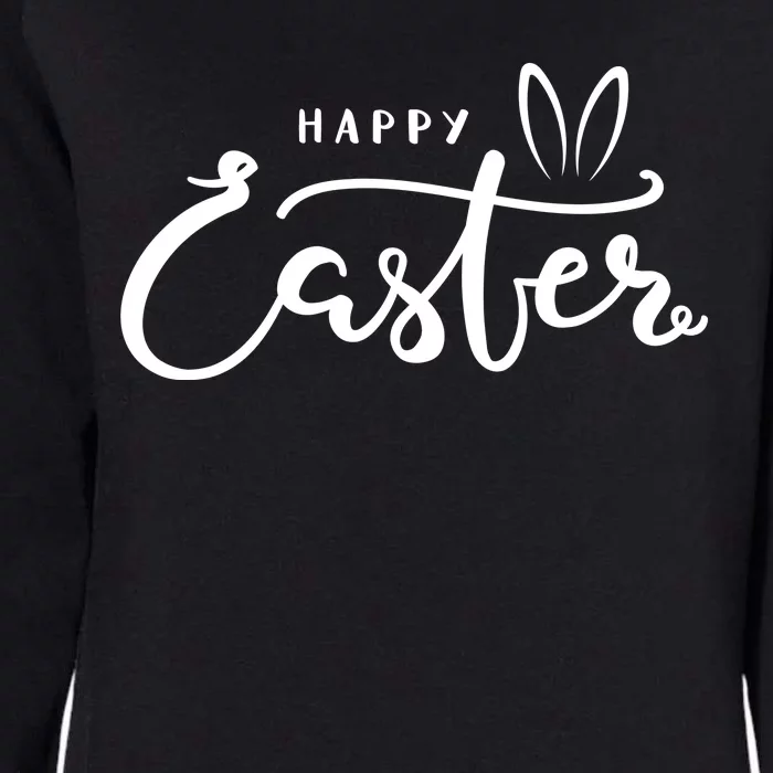 Happy Easter Bunny Ears Womens California Wash Sweatshirt