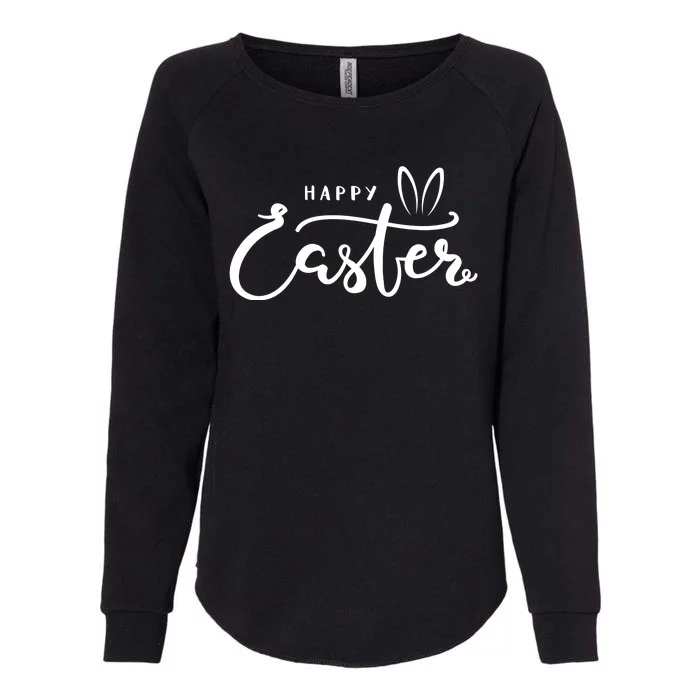 Happy Easter Bunny Ears Womens California Wash Sweatshirt