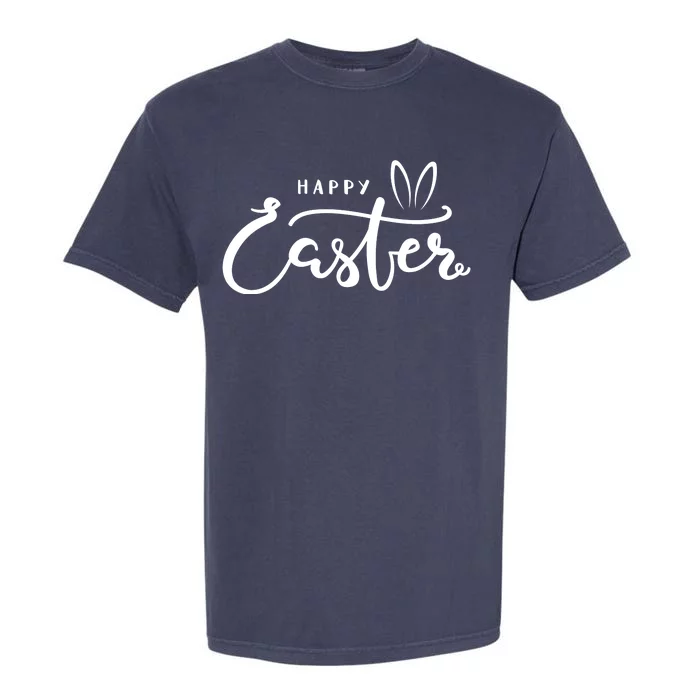 Happy Easter Bunny Ears Garment-Dyed Heavyweight T-Shirt