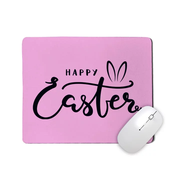 Happy Easter Bunny Ears Mousepad