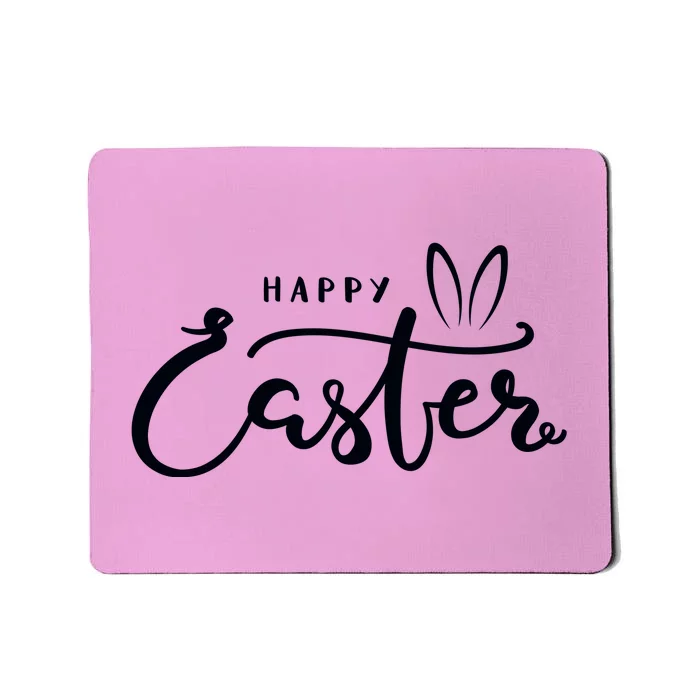 Happy Easter Bunny Ears Mousepad