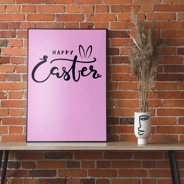 Happy Easter Bunny Ears Poster