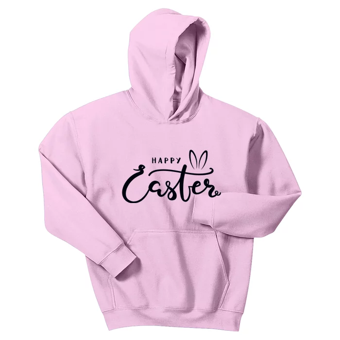 Happy Easter Bunny Ears Kids Hoodie