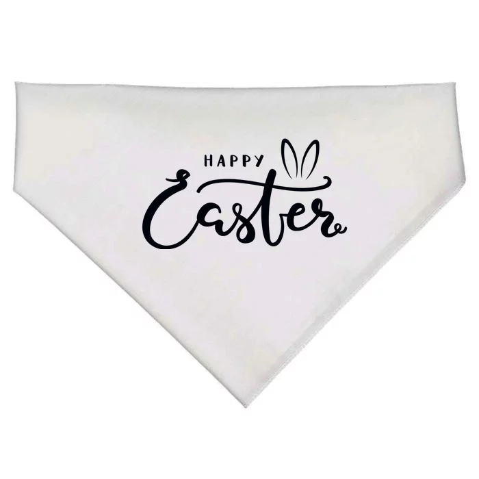 Happy Easter Bunny Ears USA-Made Doggie Bandana