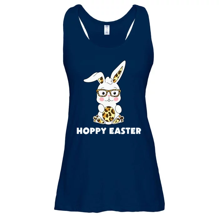 Hoppy Easter Bunny Cute Holiday Ladies Essential Flowy Tank