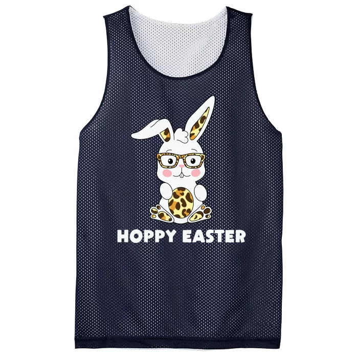 Hoppy Easter Bunny Cute Holiday Mesh Reversible Basketball Jersey Tank