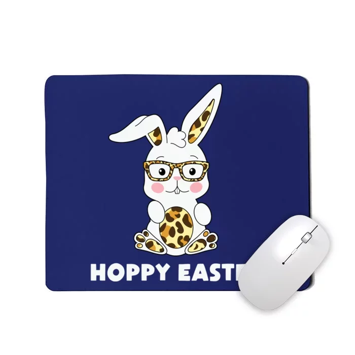 Hoppy Easter Bunny Cute Holiday Mousepad