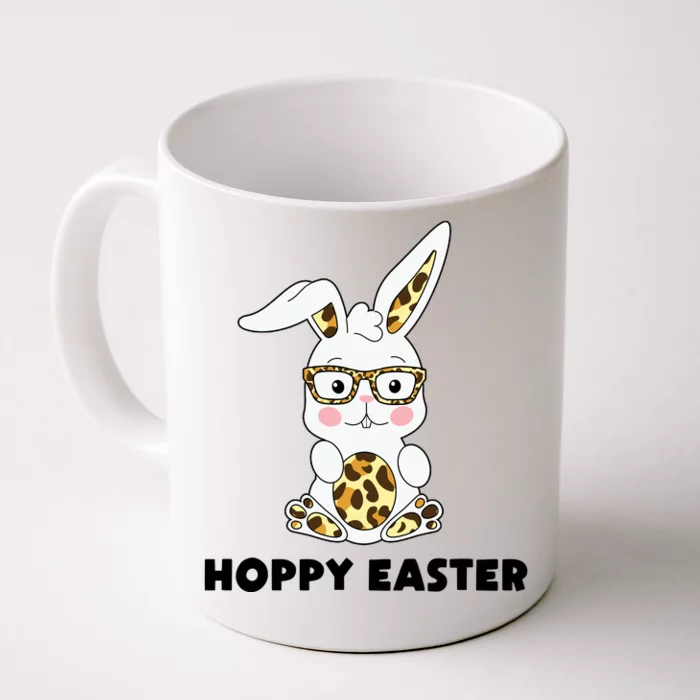 Hoppy Easter Bunny Cute Holiday Front & Back Coffee Mug