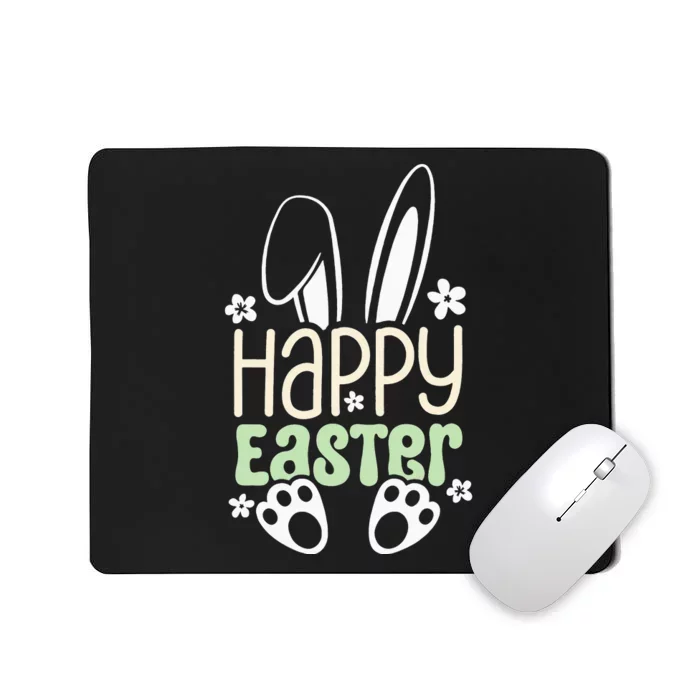 Happy Easter Bunny Cute Easter Design Mousepad