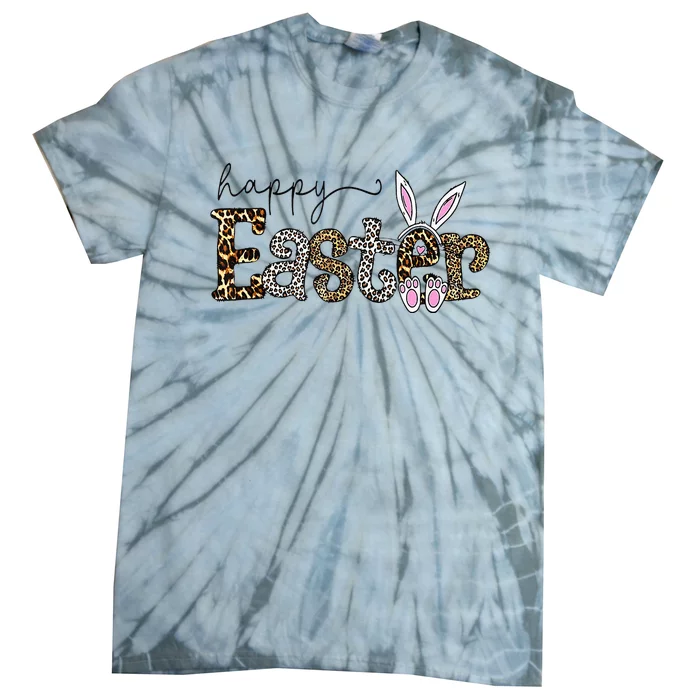 Happy Easter Bunny Rabbit Face Funny Easter Day Tie-Dye T-Shirt