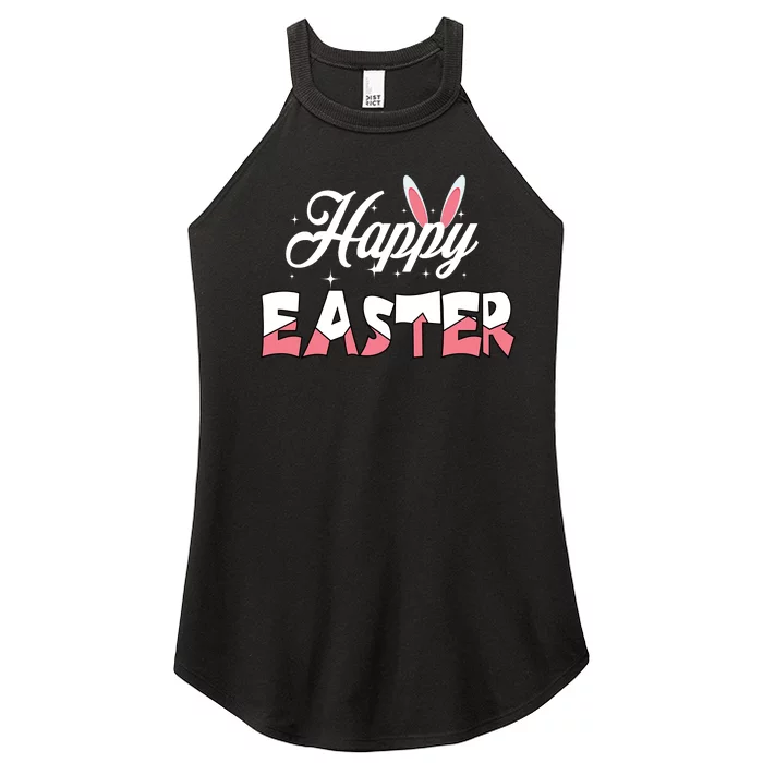 Happy Easter Bunny Easter Egg Hunt Squad Easter Day Women’s Perfect Tri Rocker Tank